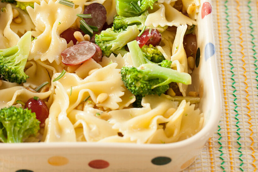 Pastasalade met broccoli