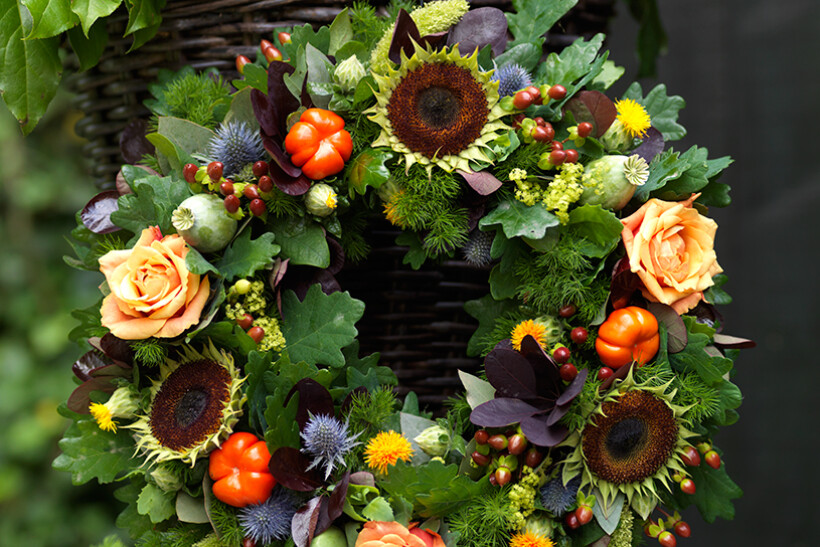 Zomerkrans maken