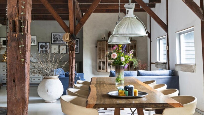Binnenkijker: hoeve, gerenoveerd met tweedehands materialen