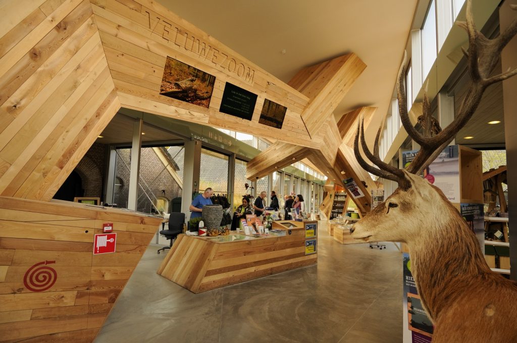 bezoekerscentrum Veluwezoom in nationaal park Veluwezoom