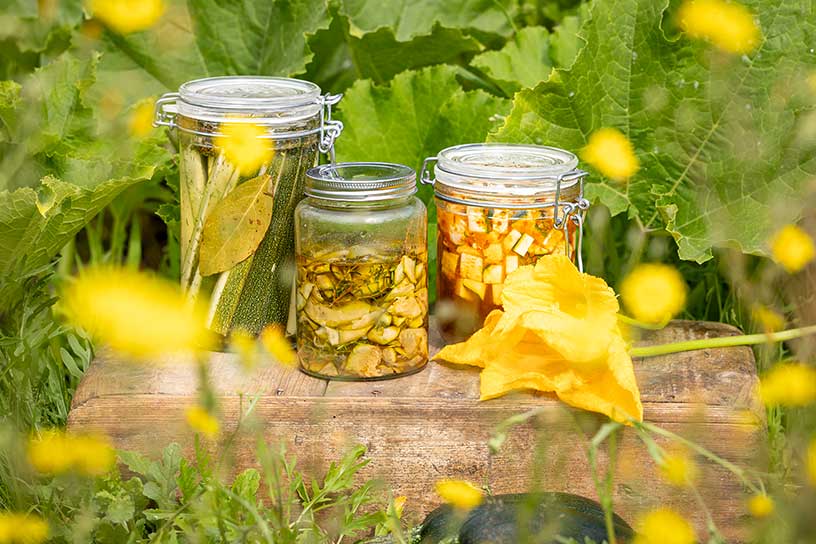 Courgette inmaken - Landleven