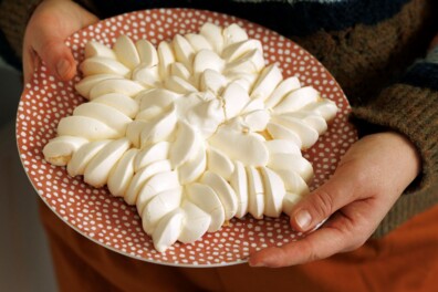 IJsster van zoet schuim