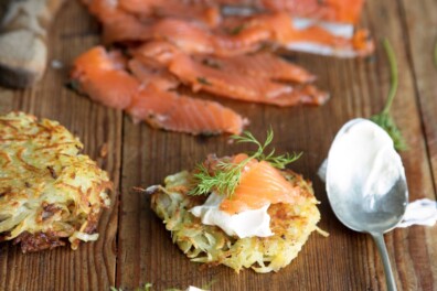 Gravlax met dille
