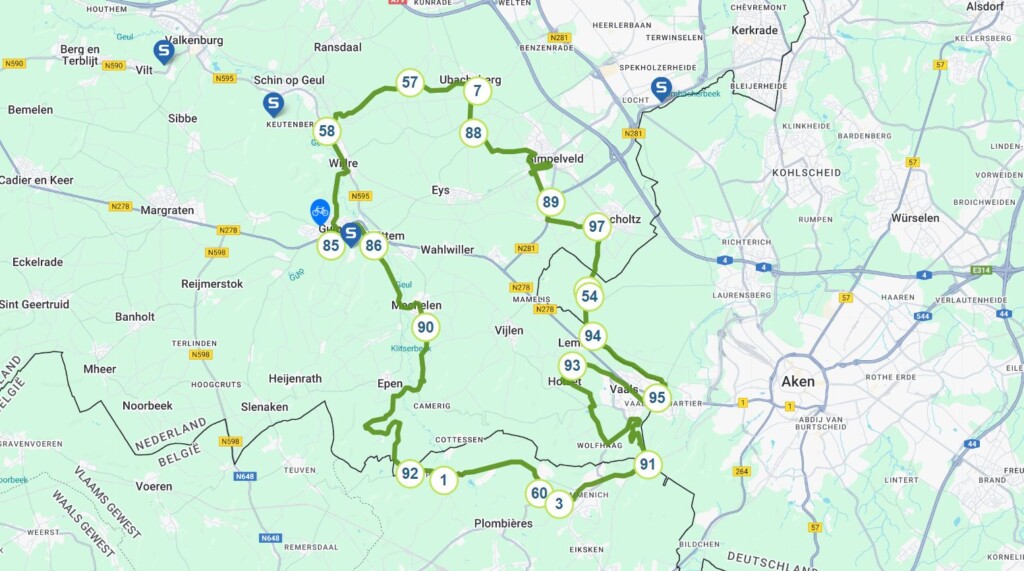 Kaartje Limburg Mooi stukje vakwerk