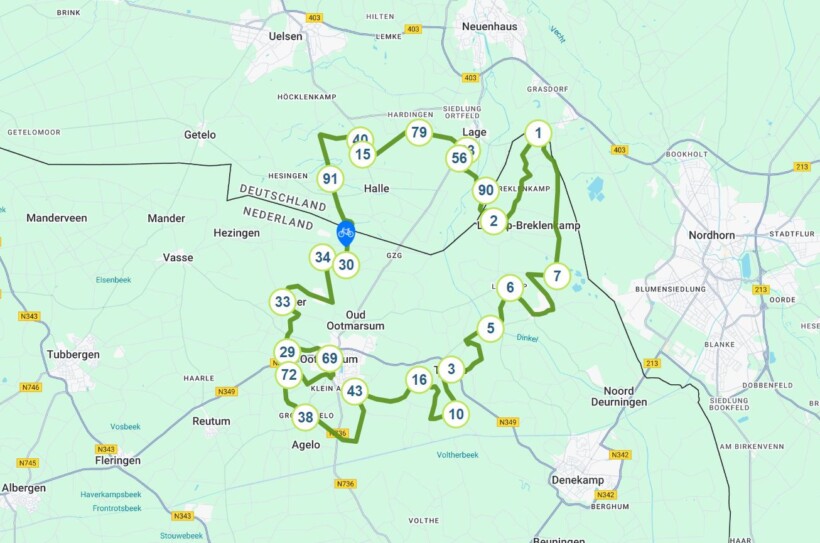 Niet-Saksische boerderijen