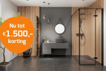 Nieuwe badkamer in 1 dag