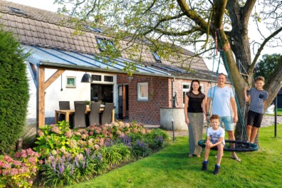 De verbouwing: Langgevelboerderij in Budel