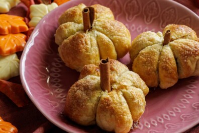 Maak pompoen-appelflapjes