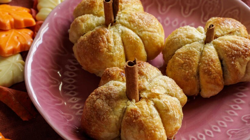 Maak pompoen-appelflapjes