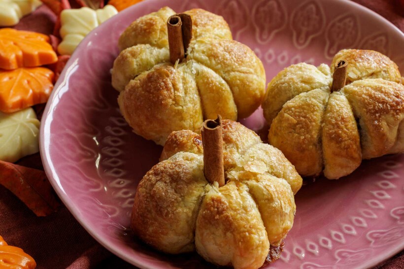 Maak pompoen-appelflapjes