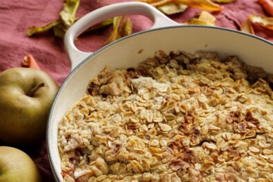Maak een heerlijke appelkruimeltaart