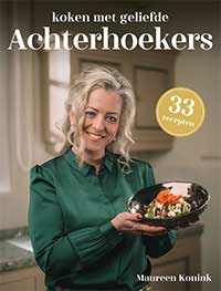 Cover boek Koken met Geliefde Achterhoekers, met Maureen Konink op de cover