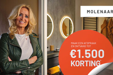 Nu €1.500,- korting op een badkamer!