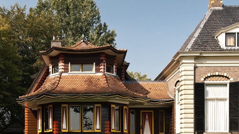 Fietsroute Een Chinees paviljoen