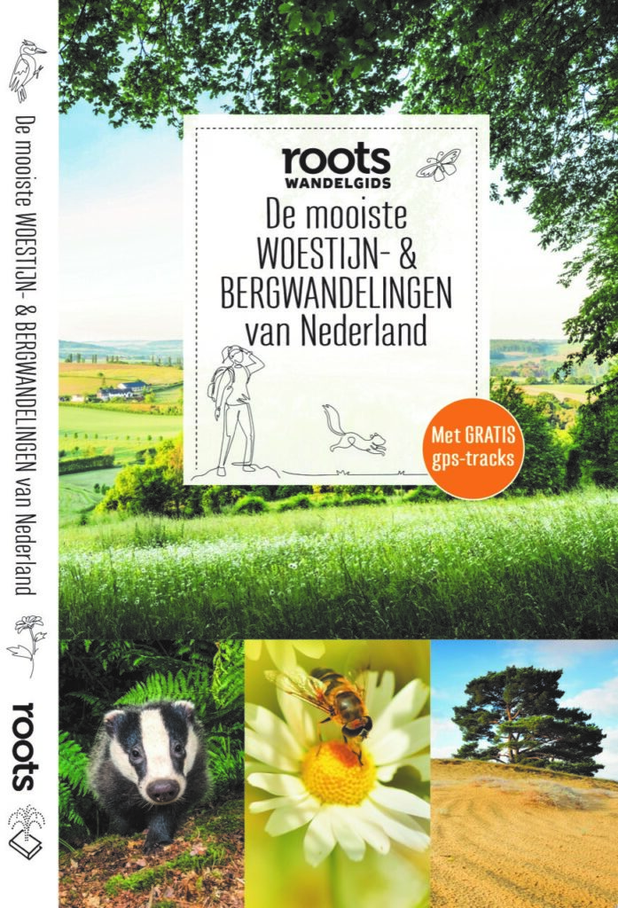cover wandelgids met bijzondere wandelingen nederland