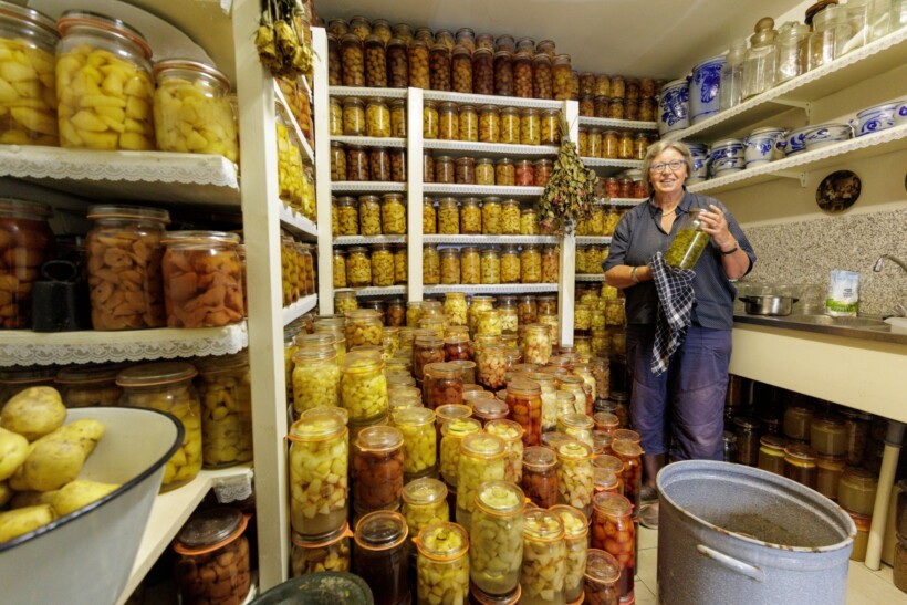 De weckpotten van Aaltje