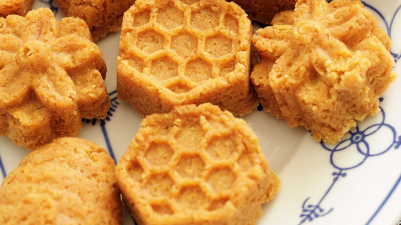 Bak shortbread bijtjes