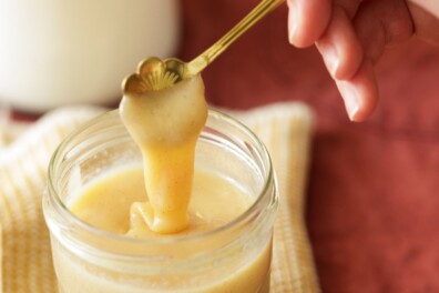 Melkjam: zoet en stroperig