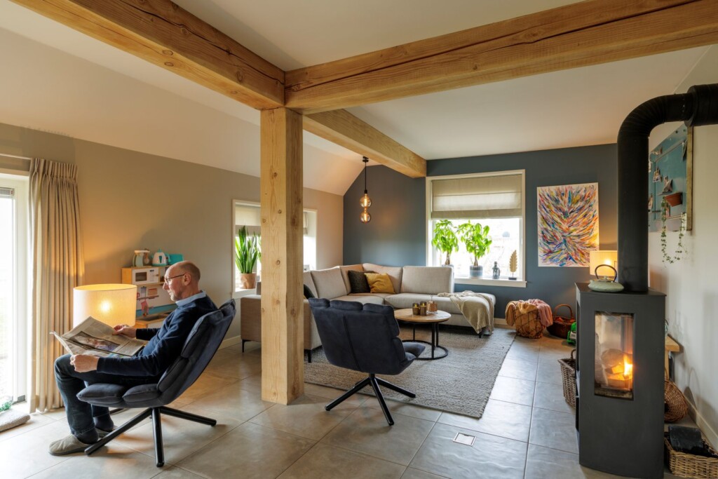 verbouwde boerderij in vaassen