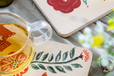 DIY: schilder je eigen onderzetters