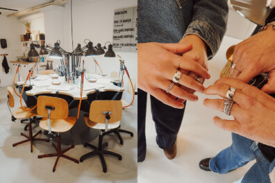 Rachel volgt een workshop: edelsmeden