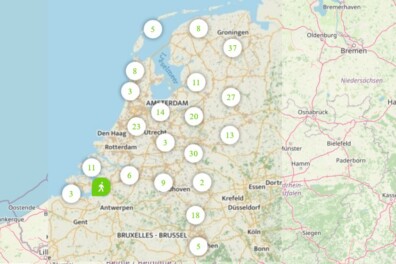 Overzicht Roots-wandelroutes