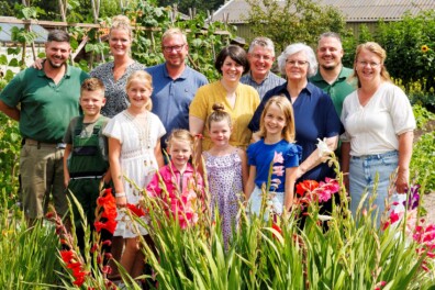 De moestuin van familie Grinwis
