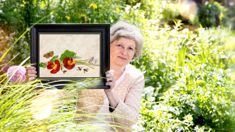 Wilma van der Vliet schildert in finesse